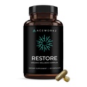 Gendan - Organic Sea Moss Complex med BioPerine ® til forbedret adsorption - 12.000 mg per servering - Ashwagandha, Black Seed Oil, gurkemeje, Shilajit - Detox, immunforsvar, energi & mad Support (60 kapsler)