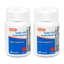 Rugby Daily- Vite Multivitamin - Dagligt vitamintilskud - 100 tabletter (2 pakninger)