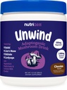 Nutricost Nutrizen PM Unwind Adaptogen Mushroom Drink (Chocolate Flavored) 30 Servering - Inkluderer Reishi, Lion 's Mane, Shiitake, Cordyceps