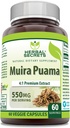 Urtehemmeligheder Muira Puama 4: 1 Uddrag Supplement Supplement 124; 550 Mg