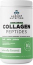 Ancient Nutrition Vegetarisk Collagen Peptider, Collagen Peptider Powder, Collagen Pulver med Natural Flavor, Prebiotika og Probiotika, Understøtter sund hud, hår, Joints, fordøjelse, 28 Serveringer