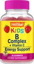 Nå Yes B Complex Gummies for Kids - with Vitamin C, Niacin, Vitamin B6, Folsyre, Vitamin B12, Biotin & Pantothenic Acid - 2 Monthly Supply - Strawberry Flavor - Non GMO, Gluten Free - 60 Gummies