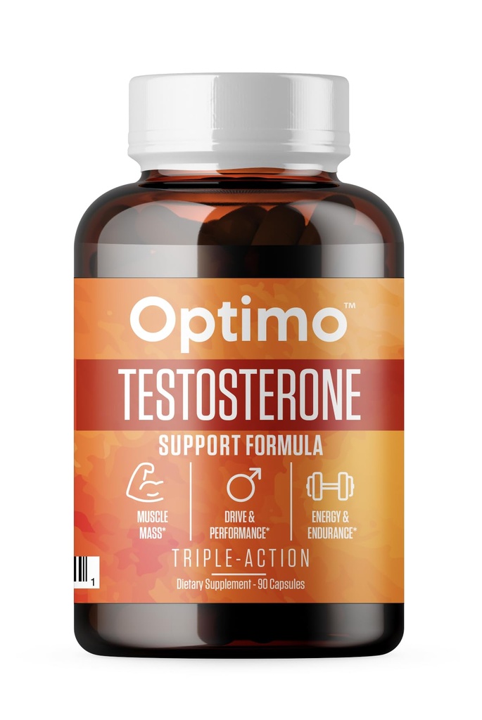 Testosteron Booster supplement til mænd og kvinder 9 Key Ingredienser Tongkat Ali, Tribulus, Feugreek, Ashwagandha, Maca, Boron, Zink, VIT D, DAA - 90 Kapsler