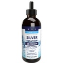Alkalisk struktureret sølv væske 30ppm - avanceret immunforsvar flydende dråber - Ekstra styrke kolloid sølv mineral kosttilskud - Made in USA (4 oz)