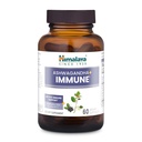 Himalaya Ashwagandha + Immun - Herbal immunforsvar supplement med C-vitamin, zink, hyldebær, og Amla for Immunitet - Vegan, Non- GMO, Gluten Free, 960 mg, 60 kapsler