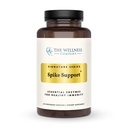 The Wellness Company Spike Support - Detox, immunforsvar, blodgennemstrømning, antiklumpning - Nattokinase, Mælkebøtte, & Black Sativa; 60ct (1 måned Tilgang)