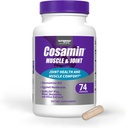 Nutramax Cosamin ® Muscle & Joint, arbejder for at reducere brusk opdeling, beskytter Joints, og reducerer muskelømhed, 74 kapsler