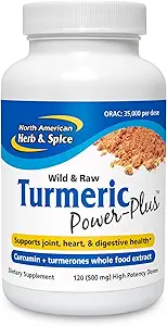Nordamerikanske Herb & Spice Turmerisk Power- Plus Gels, 120 Greve