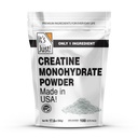 Det er bare! - Creatin monohydrat pulver, Pure Creatin pulver, Lavet i USA, 3. part Lab Testet, 5g Per Servering, Scoop Inkluderet, Ingen Fylder, Ingen Tilføjet Flavor (Unflavored, 500g / 100 Servering)