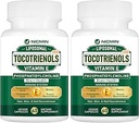 1200MG Vitamin E Tocotrienols Liposomal Tocotrienols Supplement with Phosphatidylcholine, 95% Delta-tocotrienols and 5% Gamma-tocotrienols, High Absorption for Heart, Brain Function 120 Capsules