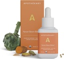 Apothékary aldrig været bitter, Herbal Bitters Herbal Liquid Drops, Bloat & Gut Support, fordøjelse, Sukker fri, Gluten fri, Vegan, 30 Servering - 1.22oz