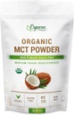 Organic MCT Powder - USDA Certificeret Organic; med Prebiotic Acacia Fiber; 4 oz