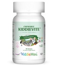 Kids Chewable Multivitamin - Kids Vitamin & Multivitamin med C-vitamin, A, E 3, D3, Calcium B12, B-1, Jern, Zink Kosttilskud - fordøjelsesstøtte - til børn Bubble Gum 90 tyggetabletter