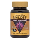 Natures Plus AgeLoss Lung Support - 90 Kapsler - Vegetarisk, Gluten Free - 30 Servere