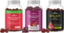 CogniTune Gummy Wellness Bundle - Resveratrol, Shilajit, og Methylfolate Gummies