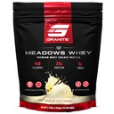 Granit kosttilskud Meadows Whey Protein Isolere protein pulver til Lean muskel med 150 kalorier, 2g Fiber, 1g sukker (30 Servere), Vanilla Ice Cream Flavor