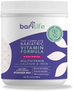 Bari Life Complete Bariatric - Kosttilskud Pulver Mix, Calcium Citrat, Multivitamin, Jern - Bariatriske vitaminer til Gastric Sleeve Patienter - (Watermelon, 60 Servere)