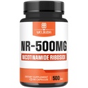 NAD + Supplement med Nicotinamid Riboside 500mg - Cellular Energy & Repair, sund aldring, Wellness - 90 Kapsler - 3 måneders forsyning