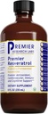 Premier Research Labs Resveratrol - Resveratrol Liquid Supplement, Trans Resveratrol, Antioxidant Support for Heart Health & Blood Flow, Aging Support, 180 mg Per Teaspon - 8 Fl Oz