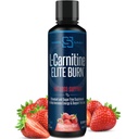 L- Carnitin Elite Burn Liquid Keto Fat Burner og Metabolisme Activator - Fat Loss Support Keto Friendly Weight Loss Øge energi - Stimulerende fri - Jordbær Blast 3000mg (32 Servere)