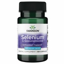 Swanson Semsc Selenium 200 mikrogram 120 kapsler