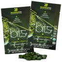 ReconverYbits Organic Chlorella Algae Tablets, Superfood, Pure Green Algae, High Protein og Fiber, Chlorophyll, Cracked Cell Wall Non- bestrålet, for immunboosting og detox, Non- GMO, 60 tabletter