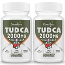 TUDCA Leverkosttilskud 2000mg - Stærke Bile Salte Support Lever Detox & Rense - Lever og galdeblære Sundhed Formula - Let at synke tabletter -60 dages forsyning