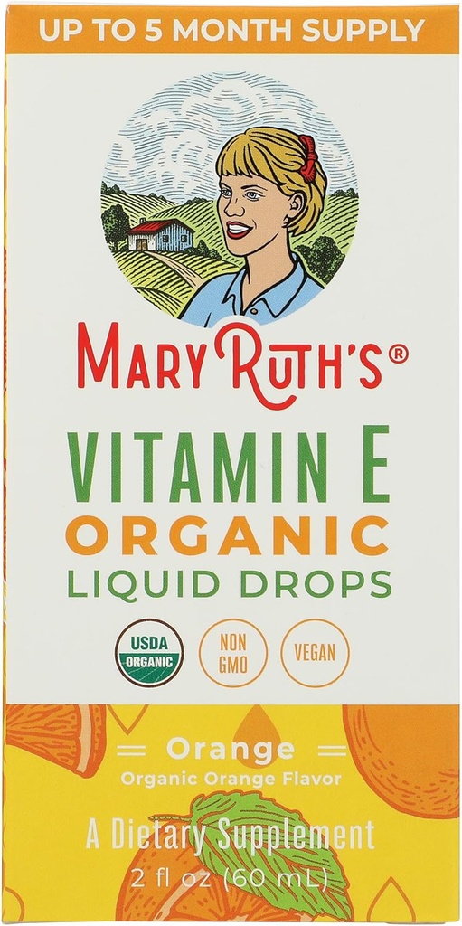 Mary Ruth Organic Vitamin E Drops, 2 Fz