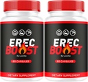 (2 Pack) ErecBoost kapsler, Original Capsulas Supplement Pastillas - Advanced Formel, 120 Kapsler til 2 Måneder