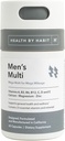 Sundhed af Habit Herre Multi supplement (60 kapsler) - 23 essentielle vitaminer og mineraler, Understøtter almen sundhed og wellness, non-GMO, sukker fri (1 pakke)