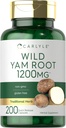 Carlyle Wild Yam Root Capsules ttesmå 124; 200 Greve ttesmå 124; Non- GMO, Gluten Free MSL 124; Traditional Herb Extract