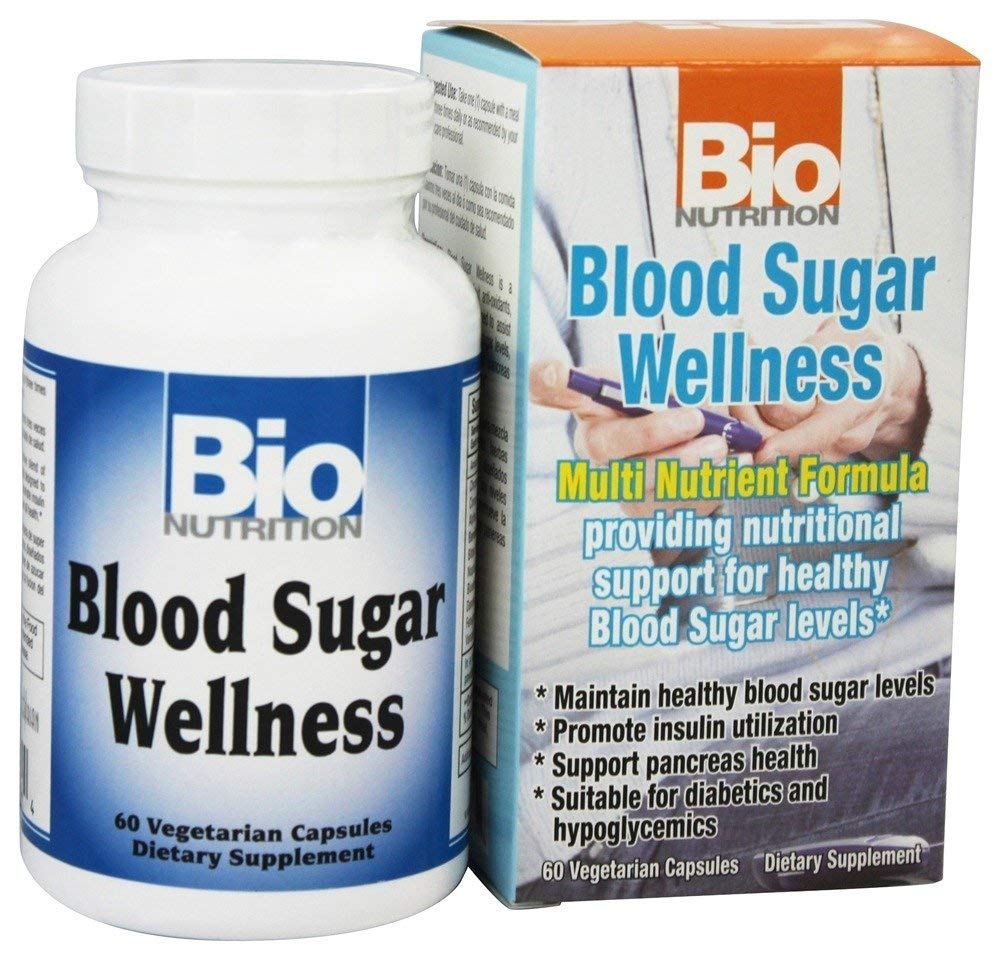 Bio Nutrition - Blood Sugar Wellness - 60 vegetariske kapsler