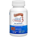 Barlean 's Ideal Omega 3 Nutritional Supplement Softgels med 1.000mg EPA / DHA for hjerte, sind og mood - Certificeret Sustainable Seafood, Pharmaceutical Grade - 30-Greve