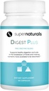 Digest Plus, Gut Sundhed for mænd, fordøjelsestillæg, fordøjelsesenzymer, Gut Sundhed for kvinder, Gas & Bloating Relief, Premium Gut Healths Supplement, 60 Caps
