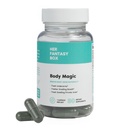 Hendes Fantasy Box Note 124; Body Magic Note 124; Chlorophyll kapsler - 30 Vegan kapsler til afvænning, fordøjelse, Gut sundhed, hudstøtte, og olieagtig hud - Natural Energy Booster