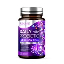 Bygget af Nature Probiotic for Women & Men - 60 Millioner CFU, 10 Stammer + Prebiotika & fordøjelsesenzymer - Understøtter fordøjelse, immunforsvar, Reducere Gas & Bloating - Hylde Stable, ikke-GMO - 120 Kapsler