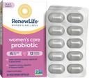 Renew Life Women 's Probiotic Capsules, Understøtter pH-balance for kvinder, Vaginal, Urinary, fordøjelse og immunforsvar, L. Rhamnosus GG, Dairy, Soy og Gluten- Free, 15 milliarder CFU - 30 Ct