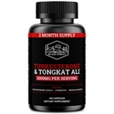 Black Forest Turkesterone Tongkat Ali Supplement 1000mg per servering (Max Renhed 95%) Turkesterone Supplement for mænd (Tongkat Ali for mænd Longjack 200: 1) Svarende til Tongkat Ali Fadogia Agrestis