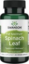 Swanson Fuld Spectrum Spinat Leaf 400 Milligram 90 Veg kapsler