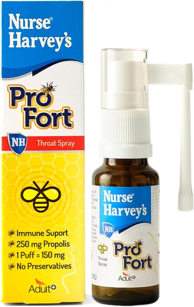 Sygeplejerske Harvey 's Propolis Hals Spray Pro- Fort mund og Hals Spray - Sore Throat 0.7Fl Oz