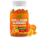 Collagen Peptider Gummies med Biotin, C-vitamin & E for kvinder & mænd - Premium Hydrolyzed Collagen type I & III for hår, hud & negle Support - Glutenfri, ikke-GMO - 60 Gummies (30 Servere)