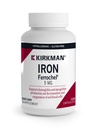 Kirkman - Iron Ferrochel 5mg - 120 kapsler - Aids Hæmoglobin & Myoglobin Produktion - Understøtter røde blodceller dannelse - Hypoallergen