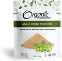 Organic Traditions Organic Amla Berry Powder, Pulvered Amla Indian Gooseberry, Non- GMO Organic Poweded Fruit Superfood, 7oz (200g) Bag