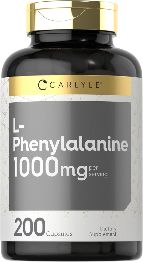 Carlyle L Phenylalanin Supplement 1000mg