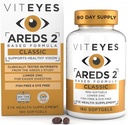 Vitøjne AREDS 2 Classic Macular Health Formel Softgels, Eye Health Vitamin til støtte Macular Health, Lavere zink, Eye Vitaminer, Macular Vitaminer, Beta- Caroten Gratis, 180 Softgels
