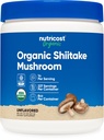 Nutricost Organic Shiitake Mushroom Powder 8oz - 100% Organic Certified, Gluten Free, Non- GMO