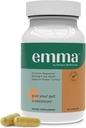 Emma Gut Sundhed - Gas og Bloating Relief, Forstoppelse, Leaky Gut Reparation - Gut Cleanse & Gendanne fordøjelse - Regulere tarmbevægelse. Probiotika og laxative Alternative, 60 kapsler