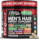 Hår vækst supplement til mænd af 124; Biotin hår vitaminer collagen græskar frø Saw Palmetto jern Ginseng Bambus Rosemary pebermynte Keratin Selenium jod hørfrø Horsehale Vitamin A C D3 E B12