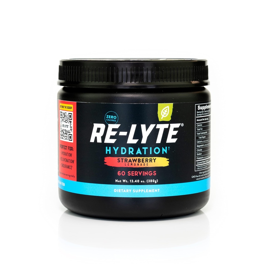 REDMOND Re- Lyte Hydration Electrolyte Powder Mix (Jordbær Lemonade)