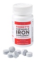Ferretts Chewable Iron Supplement 18mg (Carbonyl Iron) - 60- Day Supply of Lemon- Lime Flavored Iron Chewables for Iron Deficiency - Gentle & Non- Constipating Iron Supplement Chewables (60ct.)
